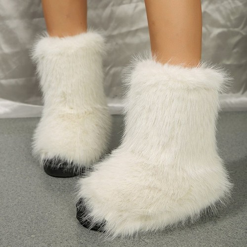Fashion long plush snow - long,